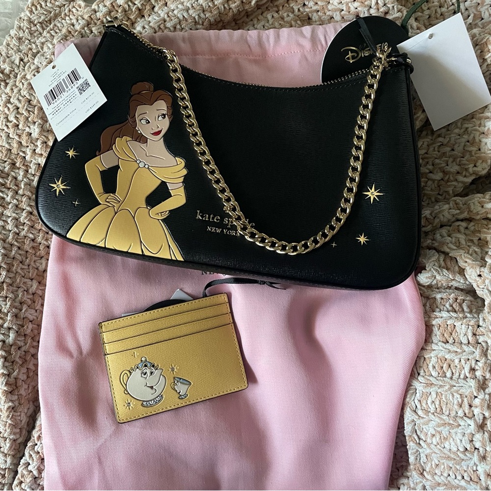 Kate Spade x Disney Beauty and the beast Madison bundle NWT